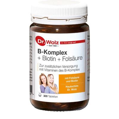 B-KOMPLEX+Biotin+Folsäure Tabletten 300 St
