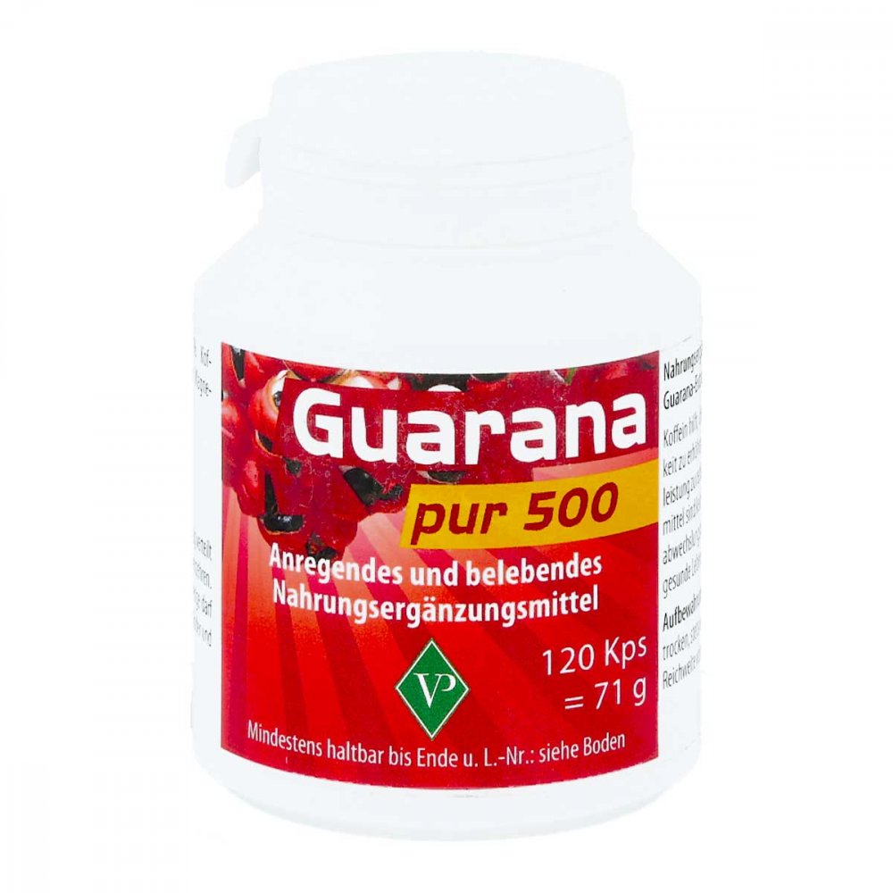 Velag Pharma GmbH Guarana Pur 500 Kapseln 15640863