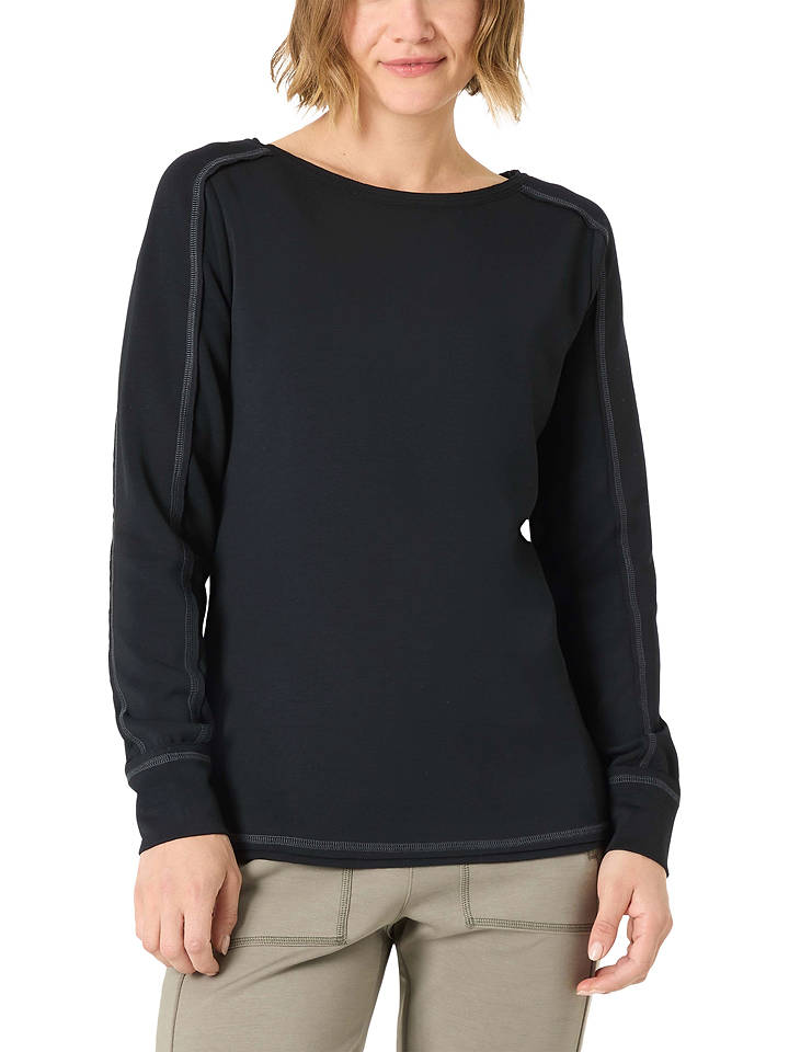 Timezone Sweatshirt in Schwarz - L