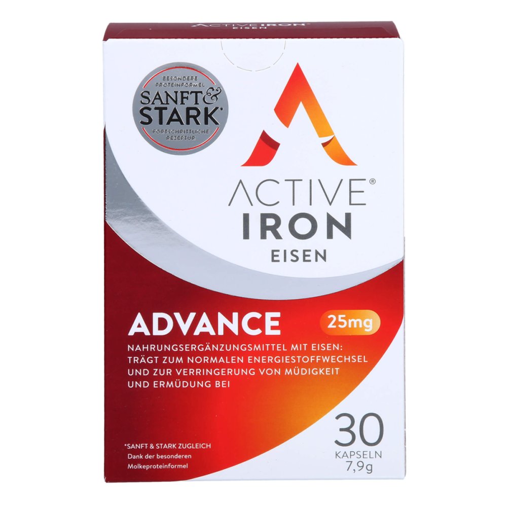 EB Vertriebs GmbH Active Iron Eisen Advance 25 Mg Kapseln 18196742