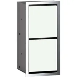 Emco Asis Modul 150 WC-Papier-Modul 972527821 Unterputzmodell, chrom/optiwhite