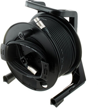 pro snake DMX Cable Drum 50m 3 Pin