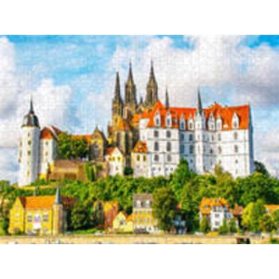 CALVENDO Puzzle Albrechtsburg | 1000 Teile Lege-Größe 64x48cm Foto-Puzzle für glückliche Stunden