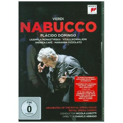 Verdi - Nabucco - Domingo,Luisotti,OrchChor Royal Opera House,Placido Domingo,Nicola Luisotti, DVD