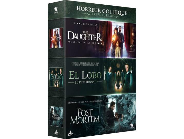 Horreur gothique - Coffret 3 films : The Daughter + El Lobo - Le Pensionnat + Post Mortem