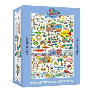 Richard Scarry's Cars and Trucks and Things That Go: 1000-Piece Puzzle