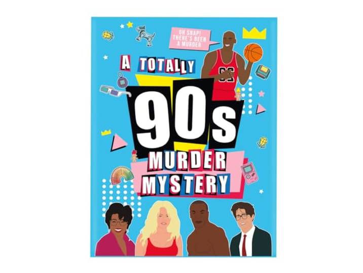 Gift Republic A Very 90s Murder Mystery Familie Bordspel, Veelkleurig, GR670036