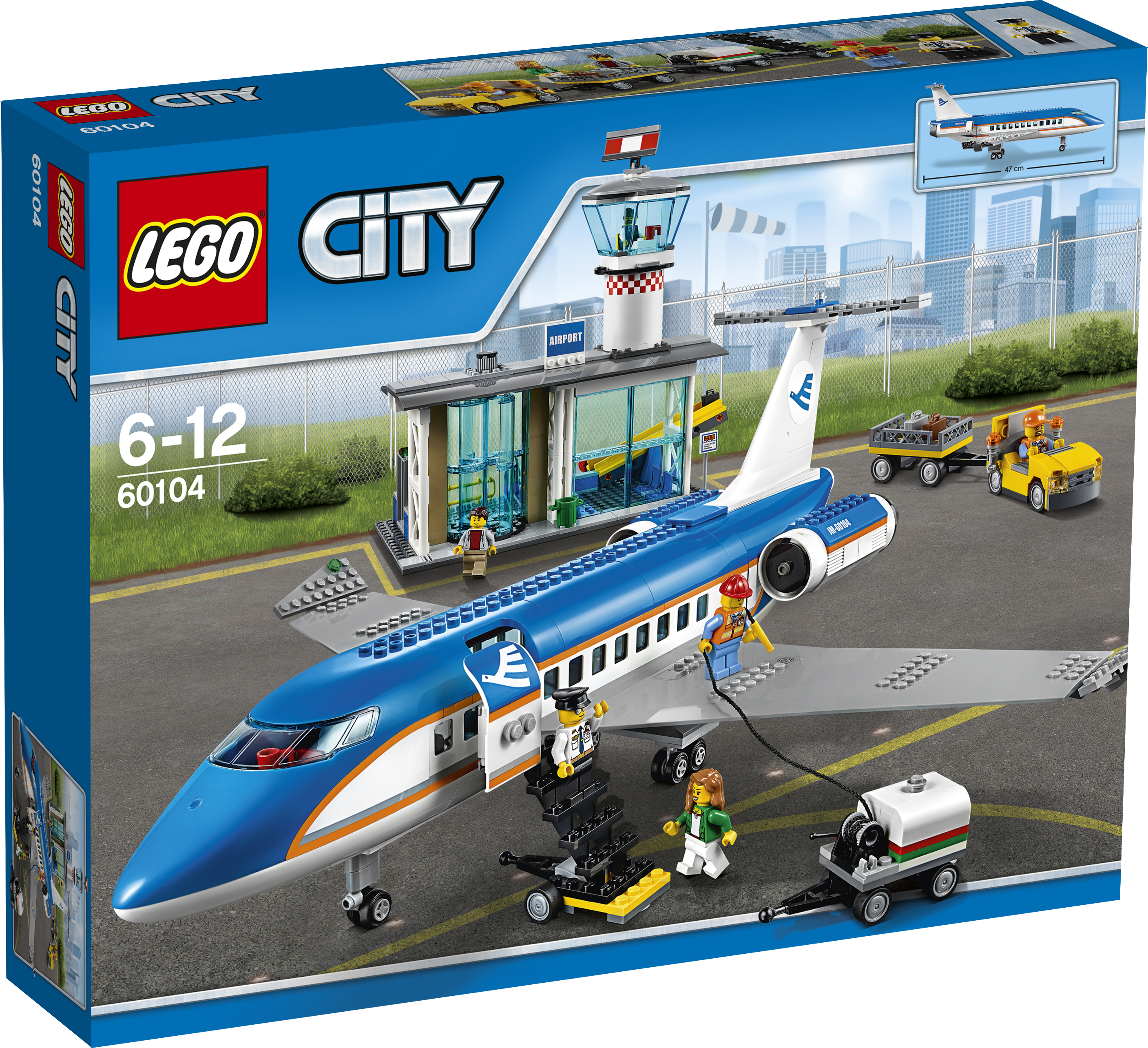LEGO City Flughafen-Abfertigungshalle 60104