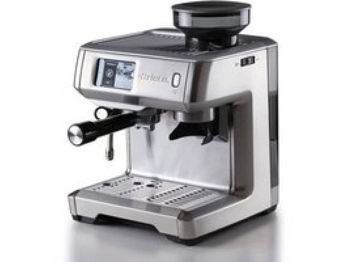 Cafetiere expresso - ARIETE - ART1312 - Inox - Moulin à café intégré - 15 bar