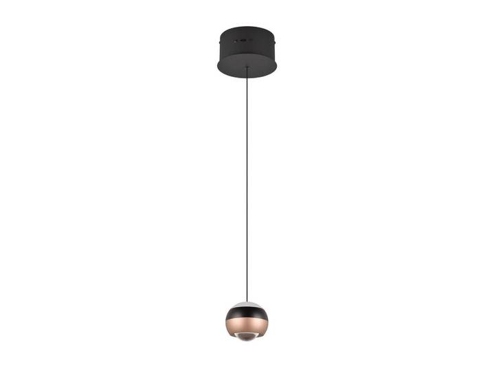 Led-Hängeleuchte Orbit, Schwarz, Metall, Kugel, 200 cm, höhenverstellbar, Lampen & Leuchten, Innenbeleuchtung, Hängeleuchten, Pendelleuchten