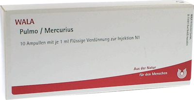 WALA Heilmittel GmbH PULMO/MERCURIUS Ampullen 10X1 ml 02086514