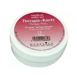 THERAPIEKNETE medium korallrot 100 g