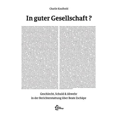 In guter Gesellschaft?, Paperback von Charlie Kaufhold, Edition assemblage