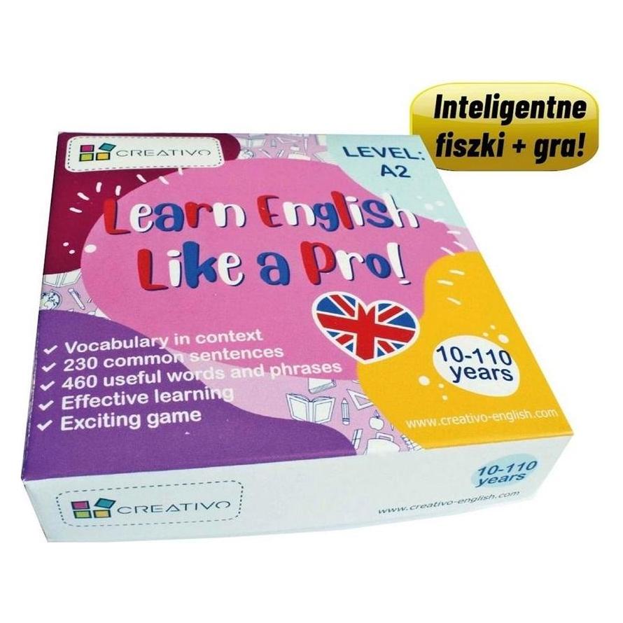 Creative Lerne Englisch wie ein Profi mit Karteikarten + A2-Spiel (Englisch) (58219329)