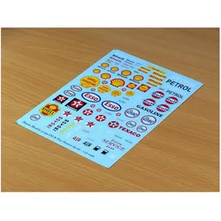 Matho Models Oil & Gas Station decals