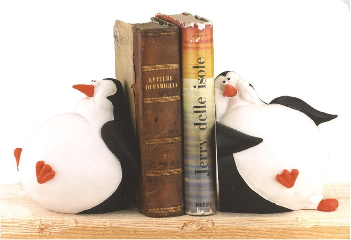 MadDeco Paolo Chiari Boekensteunen Pinguin Design