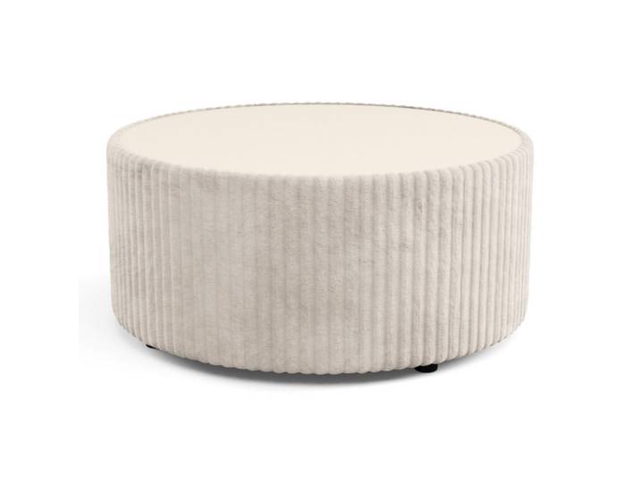 Sepro Meble Tisch Creme Mija Gepolstert Tilia, Weiß, 89x42x89 cm, Wohnzimmer, Wohnzimmertische, Couchtische