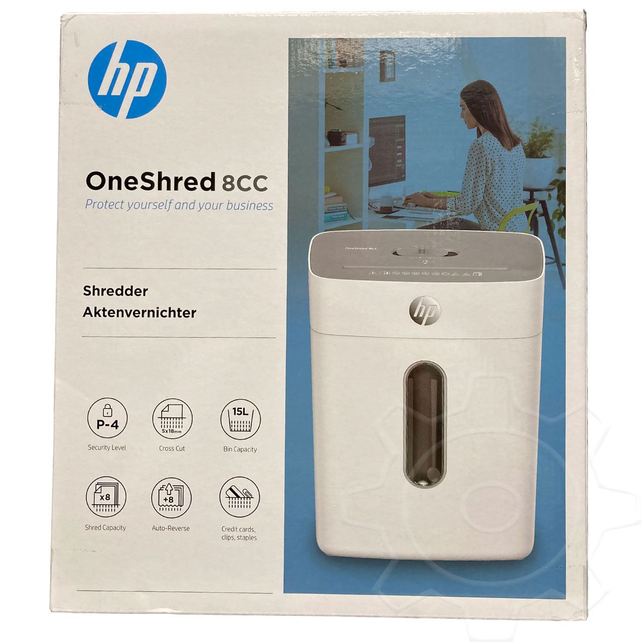 HP Aktenvernichter OneShred 8CC