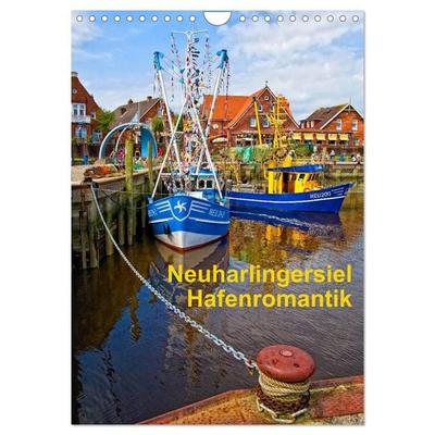 Neuharlingersiel Hafenromantik / Planer (Wandkalender 2026 DIN A4 hoch), CALVENDO Monatskalender