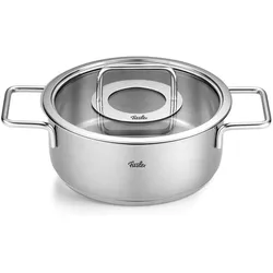 Fissler Bratentopf mGD, Pfanne + Kochtopf, Silber