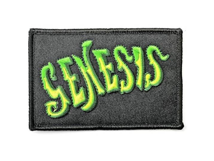 Genesis Patch Classic Logo Zwart