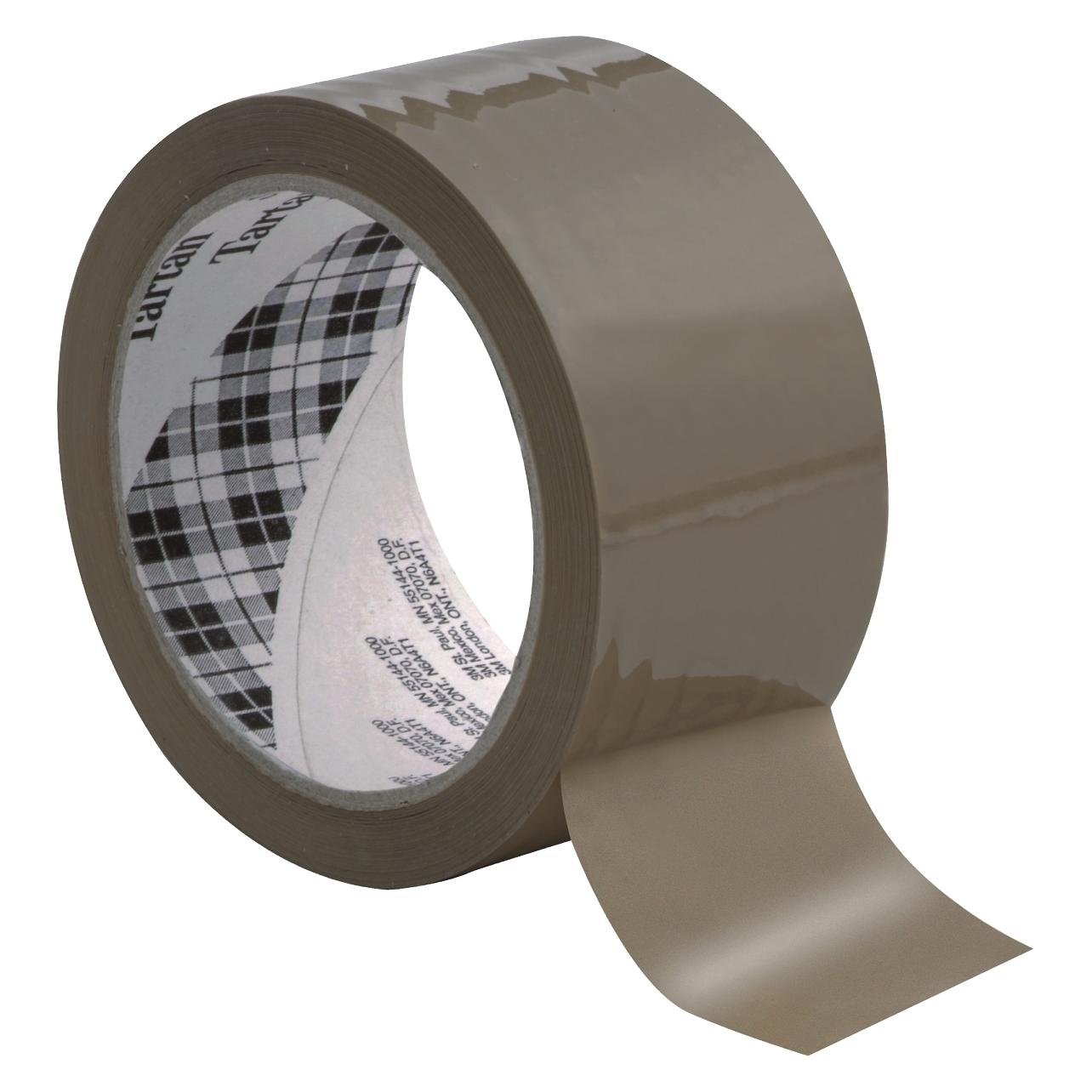 Tartan Verpackungsband 50mm 66m braun (50 mm) (369B5066)