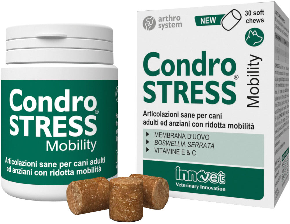 Innovet Condrostress Mobility 30 chews articolazioni cane