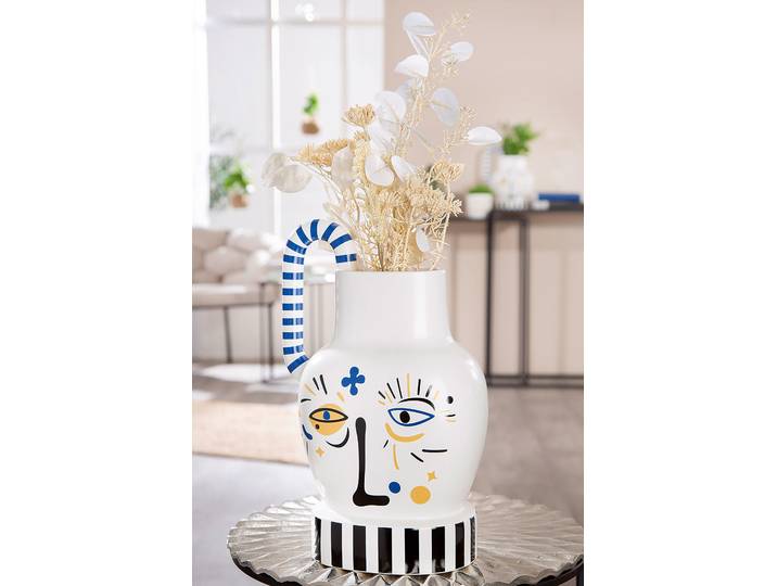 Vase à anse Fira 24 x 36 x 15cm Blanc