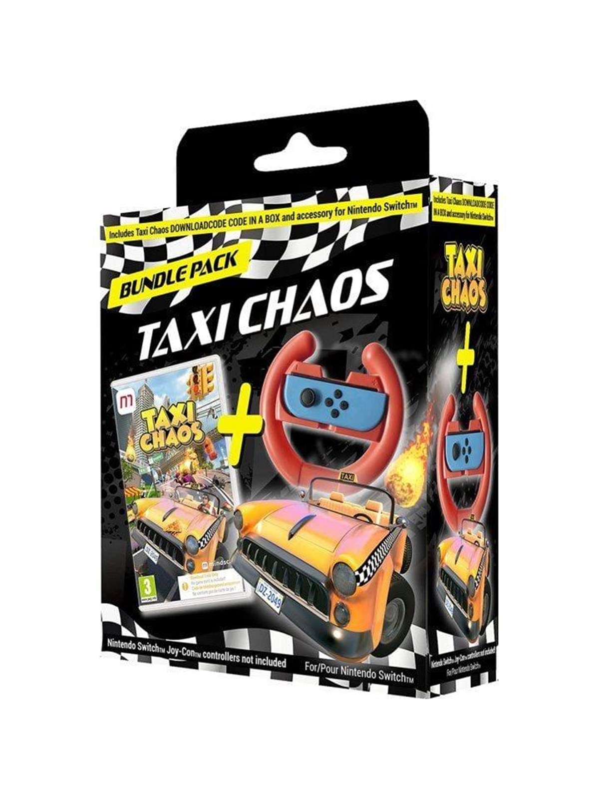 Taxi Chaos Bundle (Code in a box) - Nintendo Switch - Rennspiel - PEGI 3