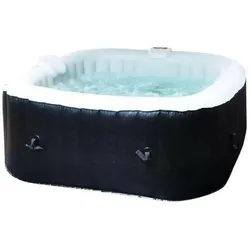 Sunspa, Whirlpool, Aufblasbares Spa karriert 4 menschen (155 x 155 x 65 cm) (4 Personen)