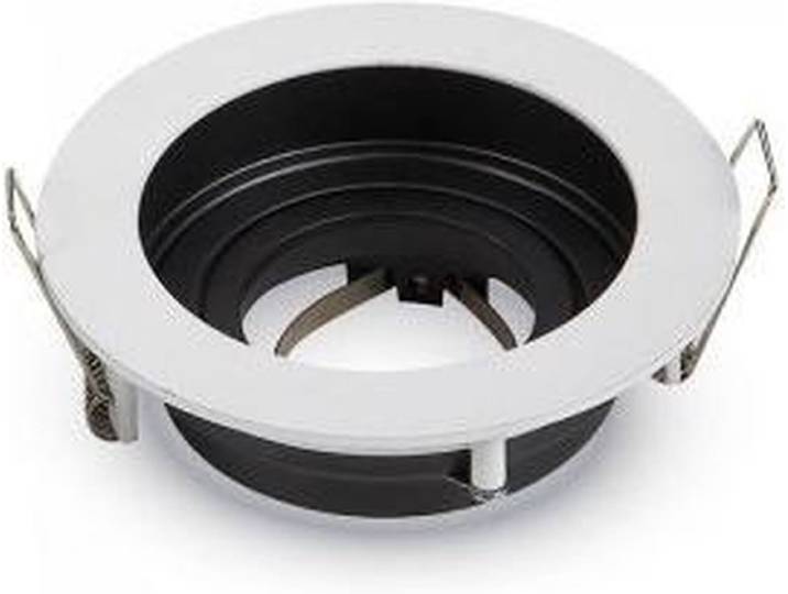 V-TAC VT-781RD-WH LED Inbouwspot - GU10 - IP20 - Wit