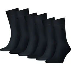 TOMMY HILFIGER Herren Socken, 6er Pack - Classic, Strümpfe, einfarbig Dunkelblau / 39-42