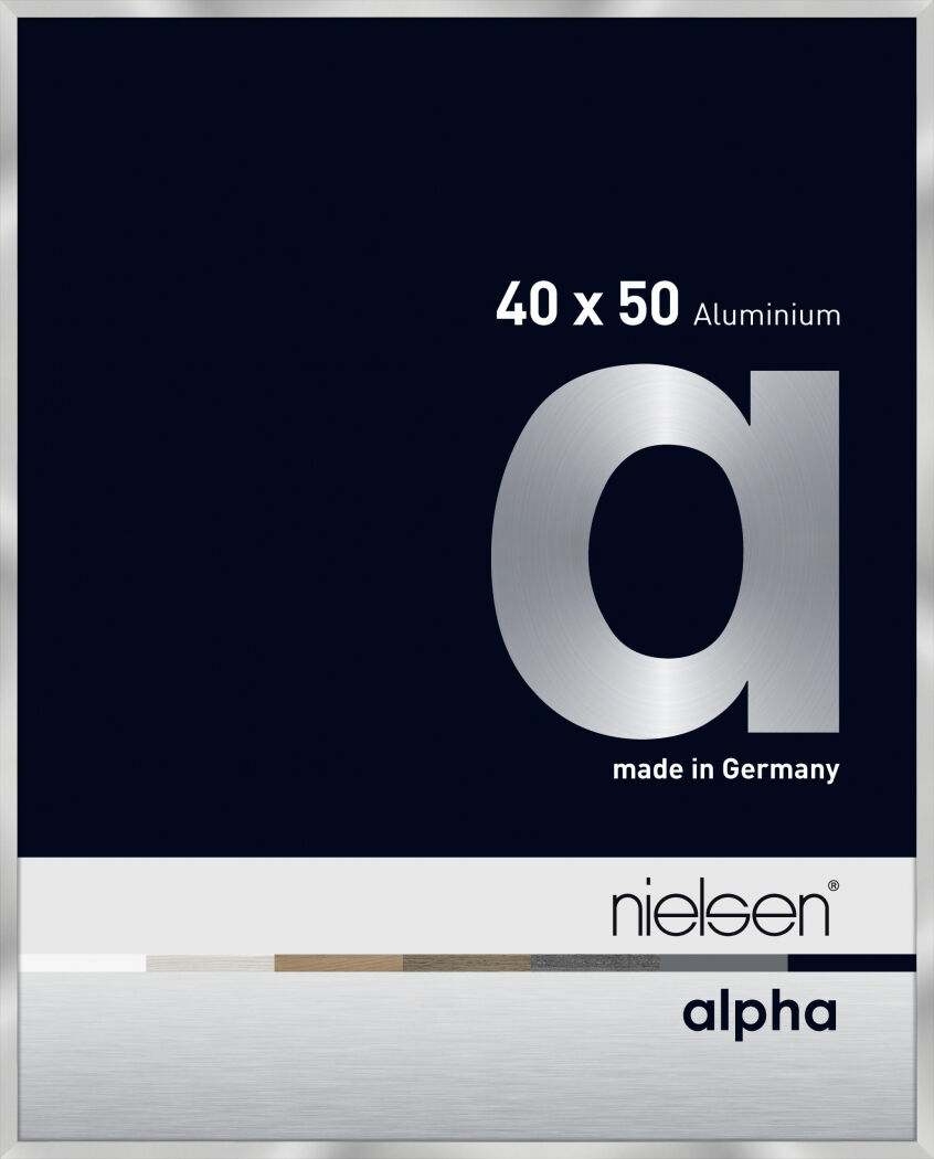 Nielsen Alu 1640003 Alpha 40x50cm silber