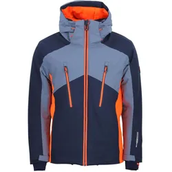 Peak mountain, Herren, Skijacke, Crampon (XXL), Orange, Blau