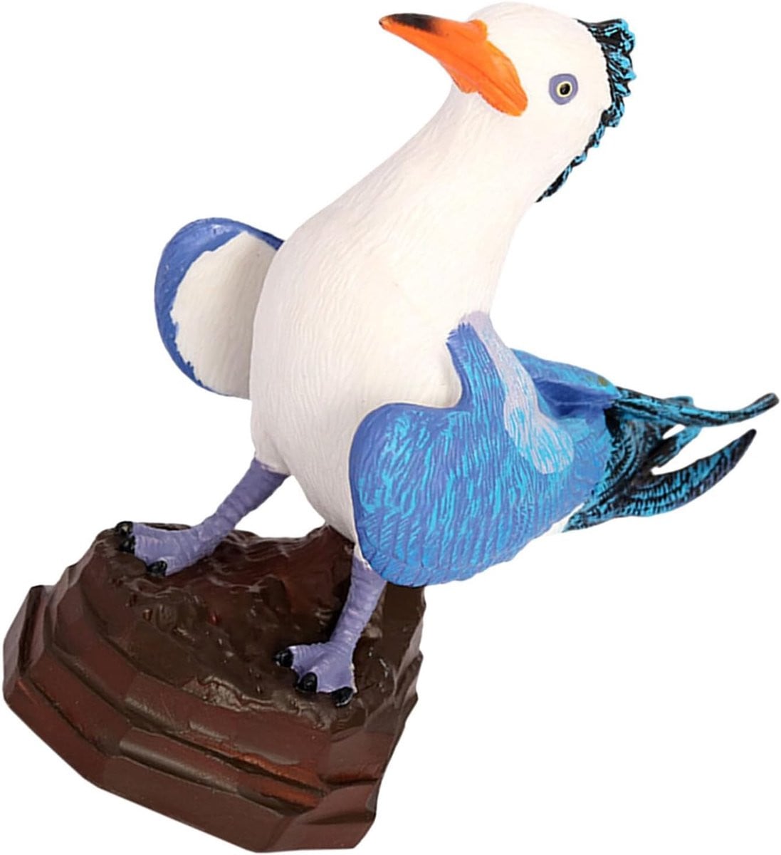 Zeemeeuw Figuur - Maritiem Kustvogel Ornament - Multicolor - 12.3 x 10.5 cm