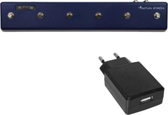 AirTurn Bluetooth voetpedaal BT500-S6 met netsnoer