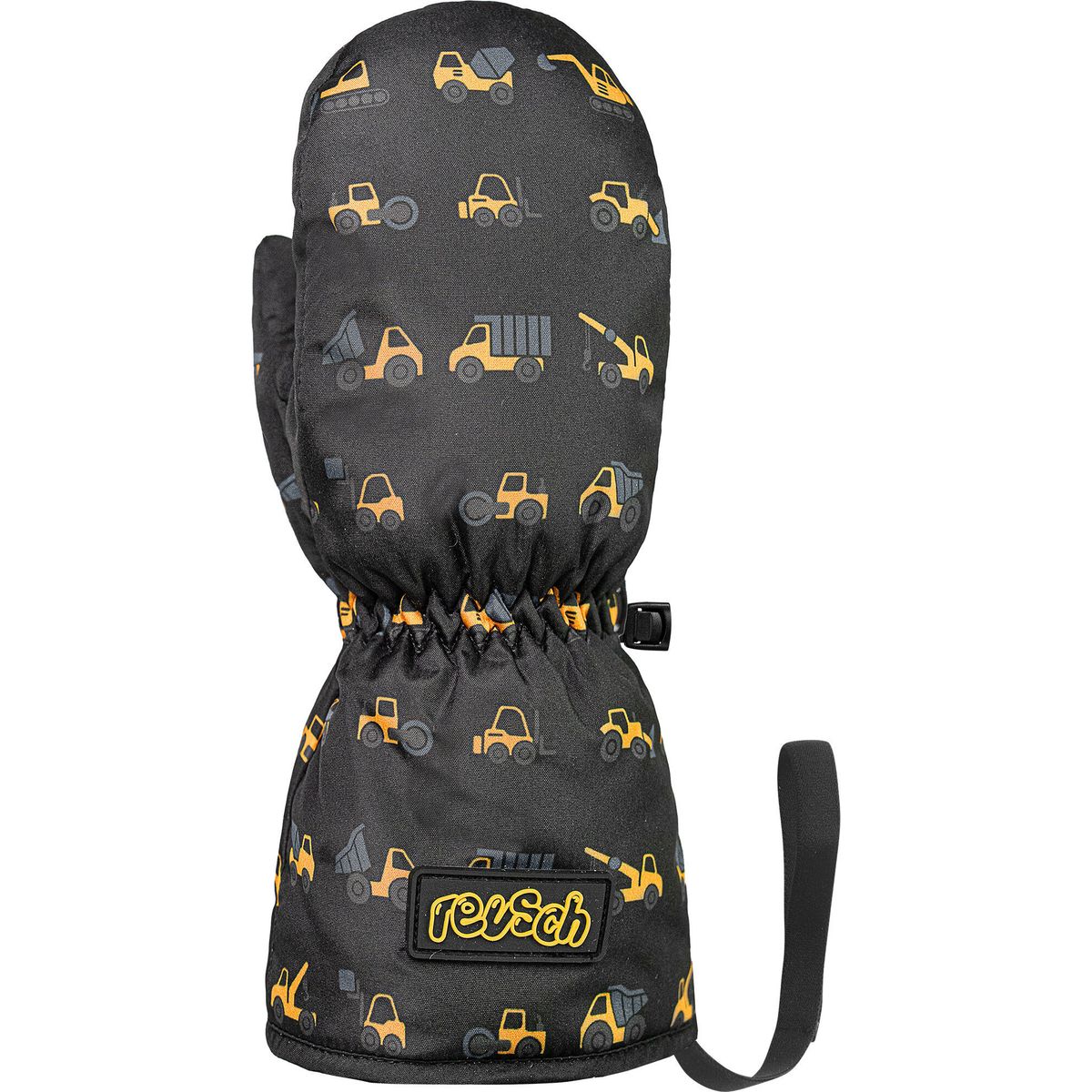 Reusch Sleepover Mitten black/excavators (7196) IV 6585451-7196-IV