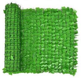 Costway 4 Pieces 118 x 39 Inch Artificial Ivy Privacy Fence for Fence and Vine Decor