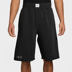 NIKE Athletic Club Dri-FIT Fleece Fitnessshorts Herren 010 - black/pale ivory/black L