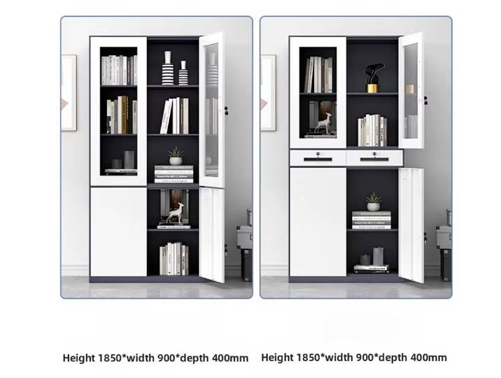 Nouvelle conception de classeur vertical imperméable à grande capacité pour bureau, en acier
