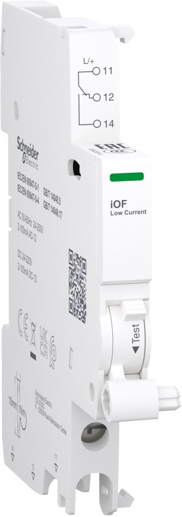 Schneider Electric Hilfsschalter iC40/60iOF1OC2-100mA A9A26914)