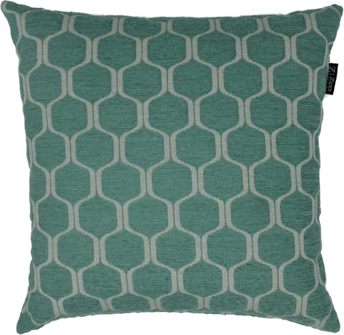 Zippi Design Honey Bee Aqua Sierkussen - Mintgroen - 45 x 45 cm