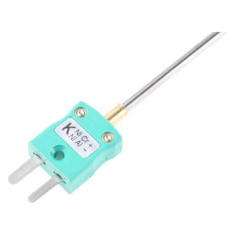 RS PRO K insulated thermocouple w/plug,3x500mm (7877784)