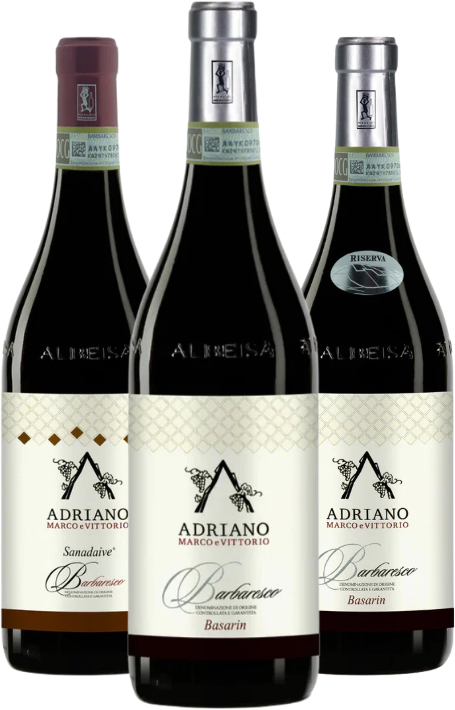 Adriano Marco e Vittorio Wine Box Barbaresco Adriano M.V. (3bt)