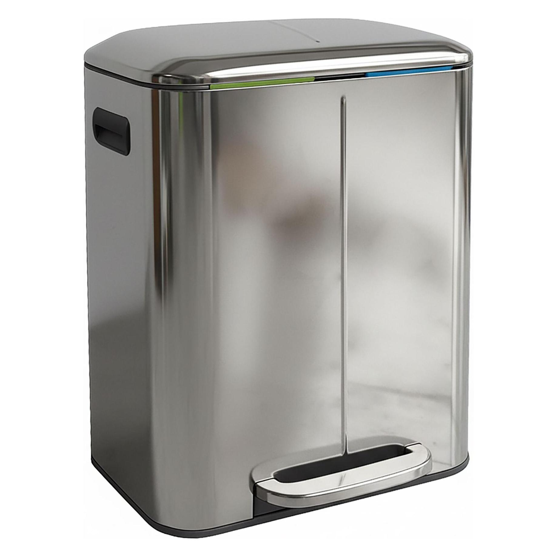 Relaxdays Mülleimer 2 Fächer (20 l) (4052025849429)