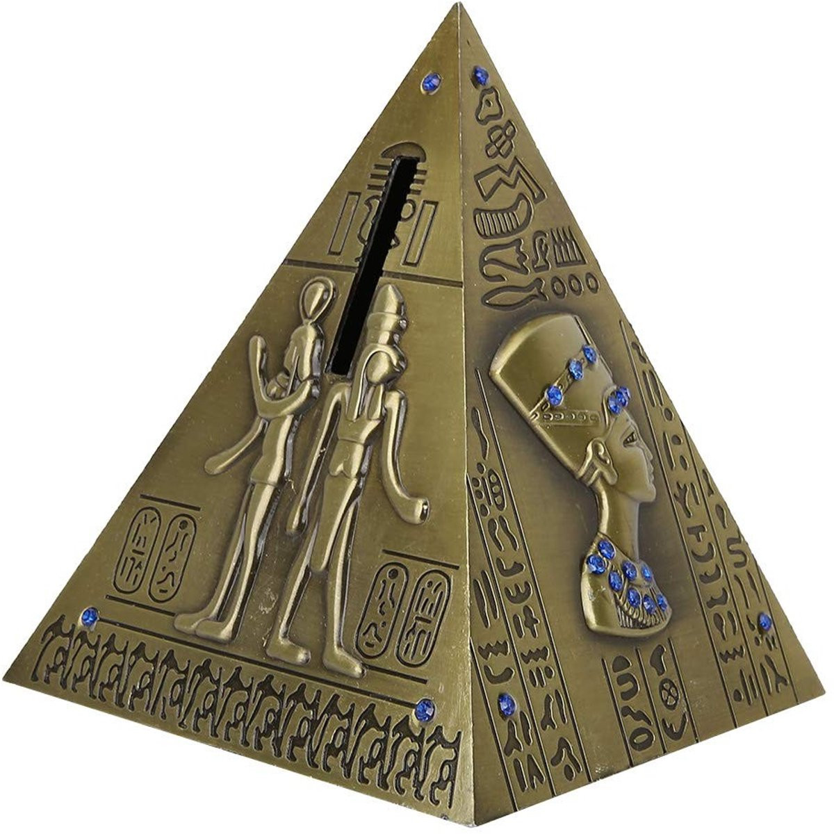 Dailygoods Piramide Antiek Model Decoratie Spaarvarken voor in de Woonkamer