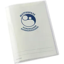 100 Mutterpasshülle, PVC-Folie, 100 Stück, Weich-PVC, transparent