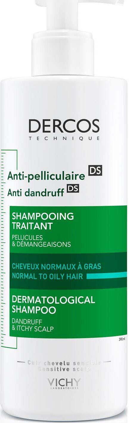 Vichy Dercos Technique Anticaspa DS Champú Cabello Normal Graso 390ml