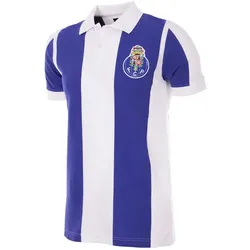 Copa Football, Herren, Fussballtrikot, FC Porto 1951 - 52 Retro Trikot (S), Blau, Weiss