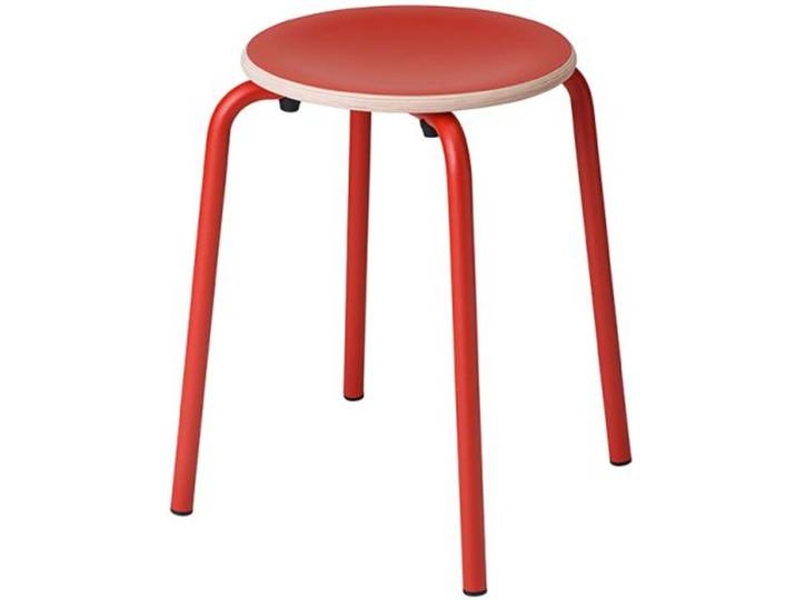 Schemel TabCollege rot rot-orange 35x46x35 cm